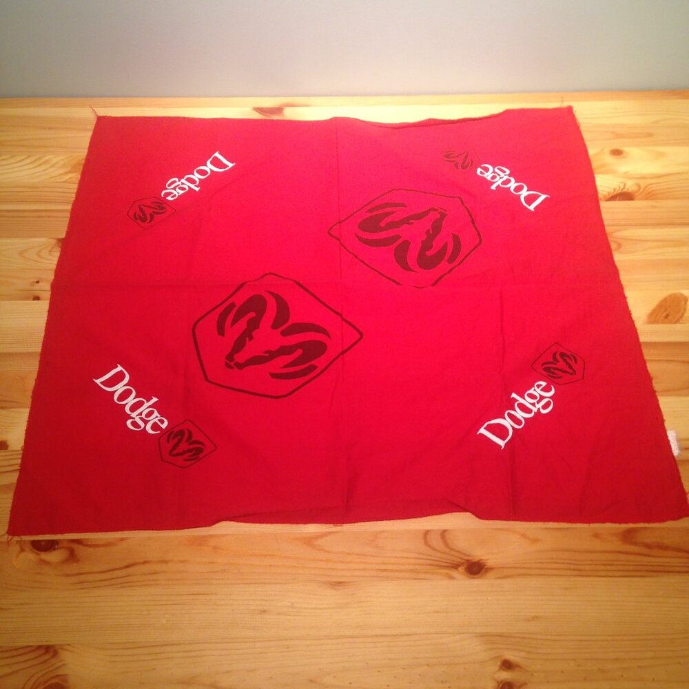 Dodge RAM Red Square Bandana